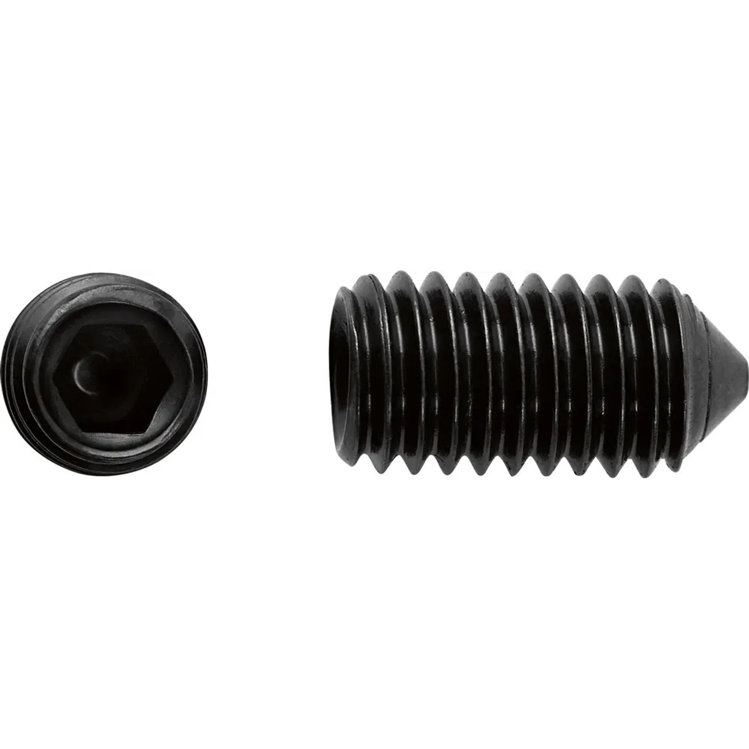 LUX-TOOLS Śruba zabezpieczająca imbusowa 5x10mm 8szt.