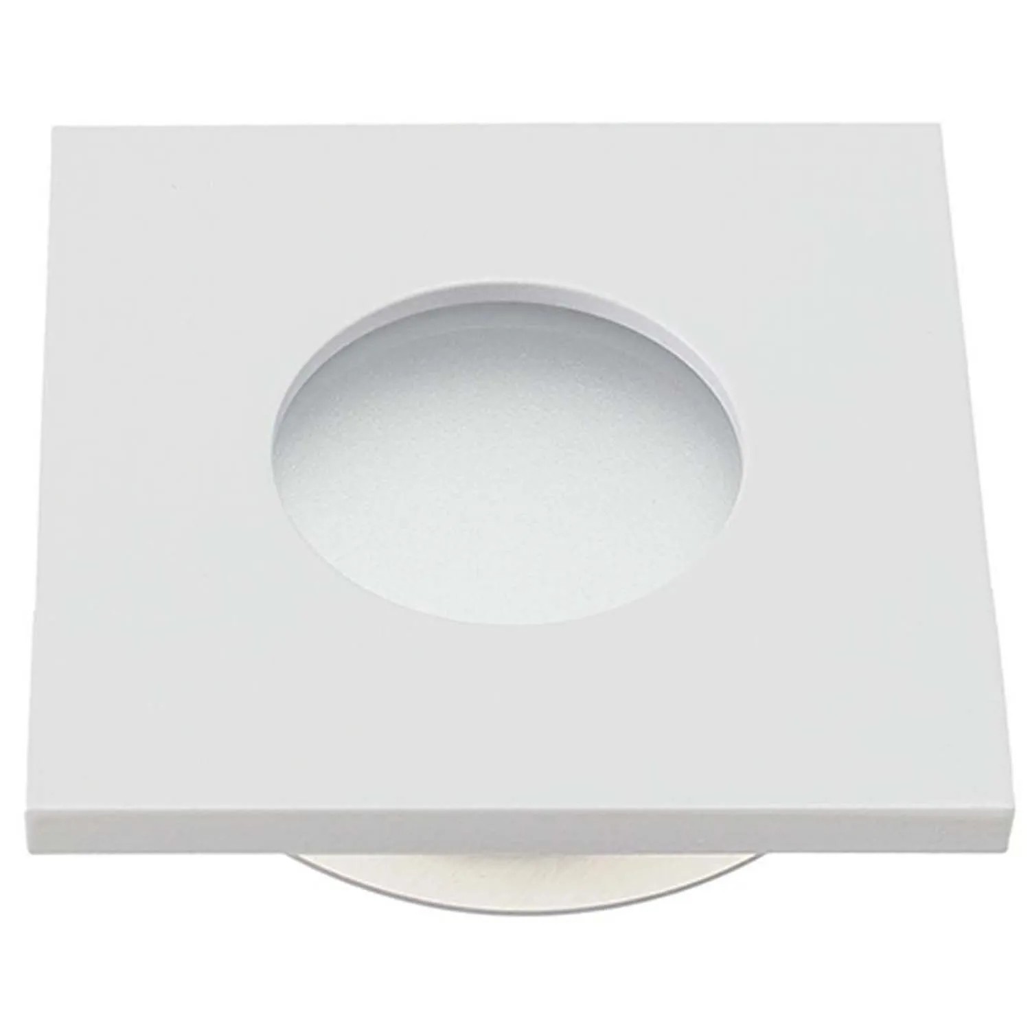 Eko-Light Oczko sufitowe kwadratowe IP44 białe