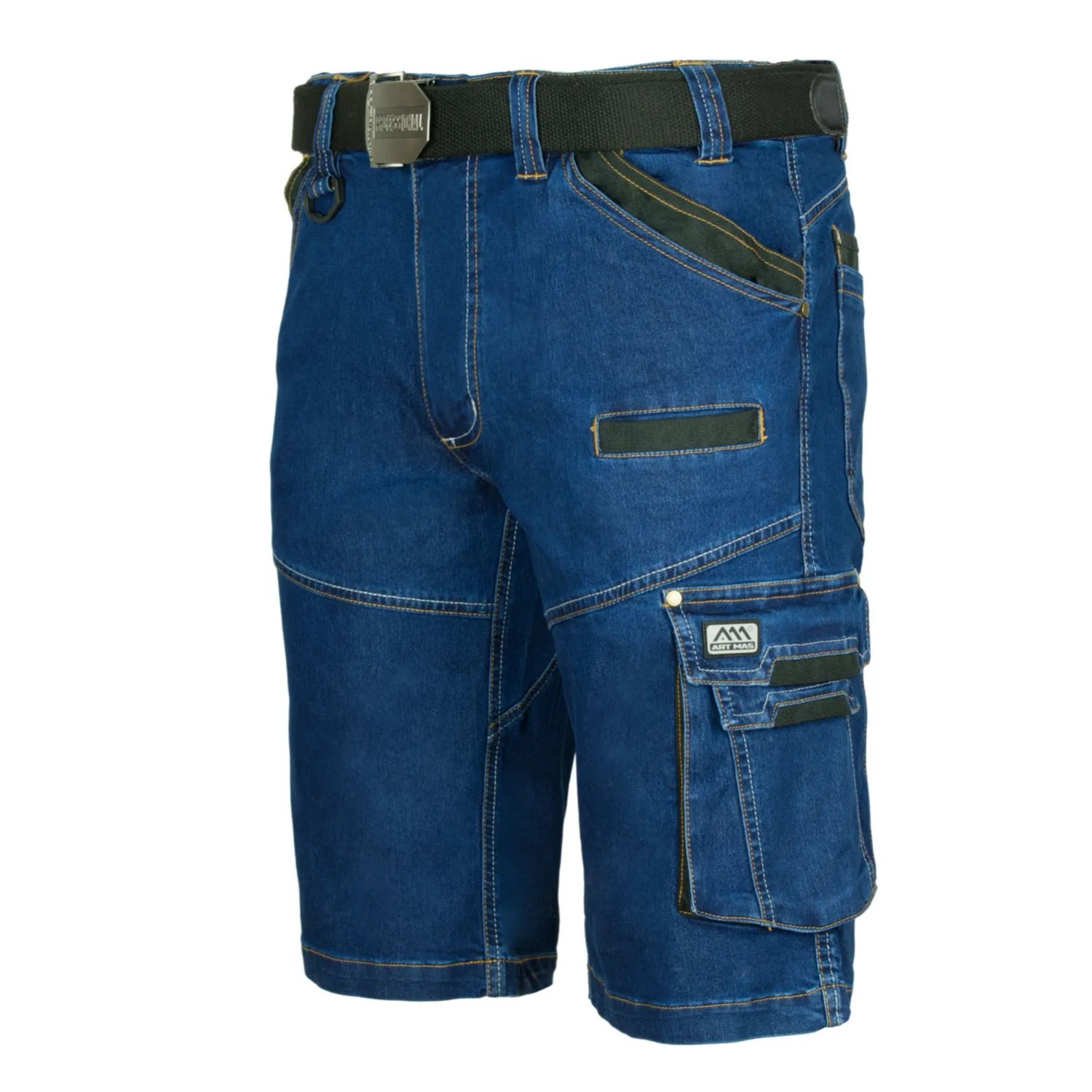 Spodnie robocze do kolan Colemann Jeans Blue roz. L