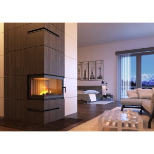 Nordflam Wkład kominkowy Trent prawy 69x68x45