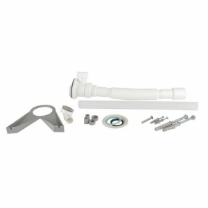 t.b.t. do zlewozmywaka ze stali nierdzewnej, armatura odpływowa z akcesoriami.