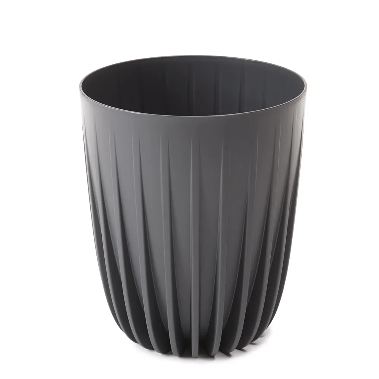 Doniczka Mira recycled antracyt - 30 cm