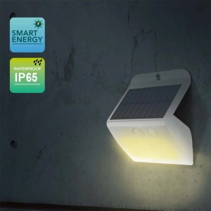 Düwi Lampa solarna PAPILON z czujnikiem PIR 3W 4000K 270lm IP65 biała
