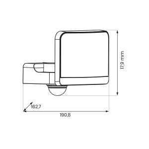 Eko-Light Naświetlacz LED DAVOS 30W 4000K 2000lm IP54 biały