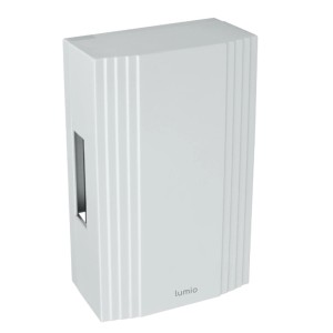 DPM Dzwonek przewodowy DB102W gong biały