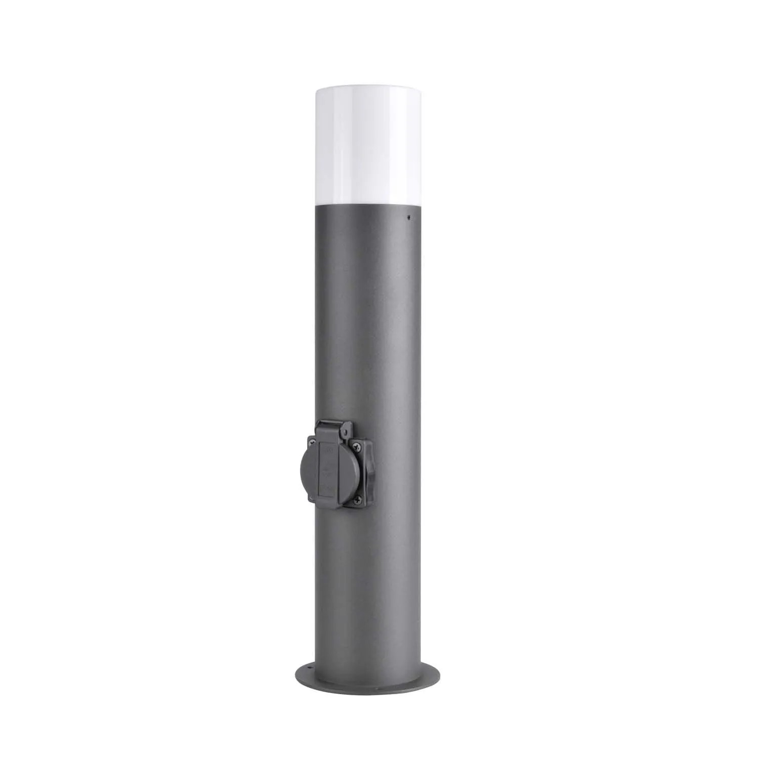 Goldlux Lampa ogrodowa słupek DALLAS 1xE27 max. 12W LED z gniazd. wys.44cm