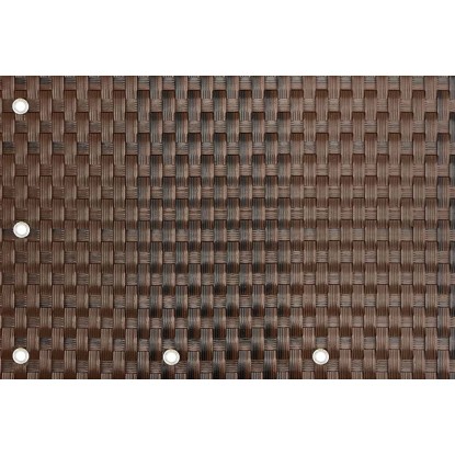 Mata rattanowa na wymiar mix brąz - 10 x 100 cm