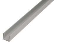 GAH Alberts Profil aluminiowy typu U 12 mm x 10 mm x 2000 mm