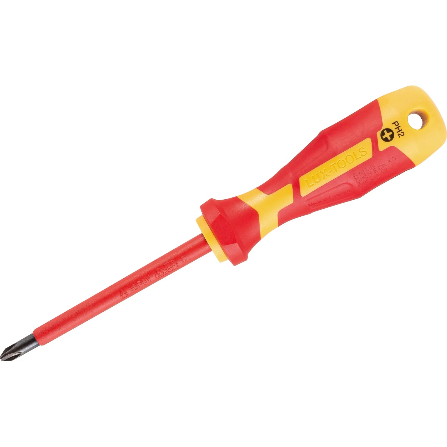 LUX-TOOLS Wkrętak VDE PH2 x 100 mm