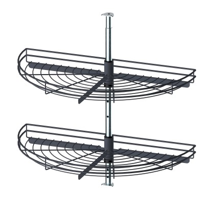 Półka obrotowa nova 1/2 FI750 grafit