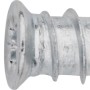 Wkręt do mebli z łbem płaskim, 6x13 mm, ocynkowany, z gniazdem PZ. Wkręty do drewna.