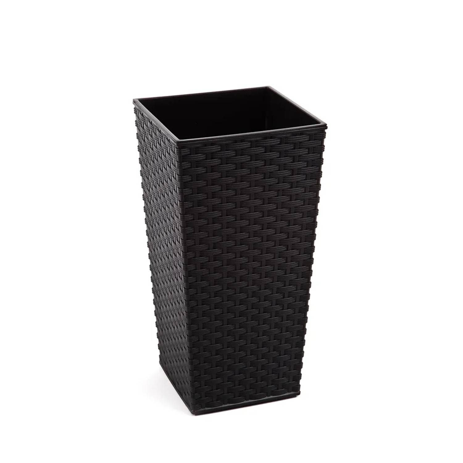 Osłonka Finezja rattan czarna 35cm