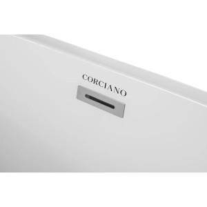 Wanna Pari 150 wolnostojąca biała chrom 150 x 80