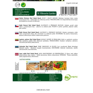 Sałata liściowa Red Salad Bowl - 0,5 g