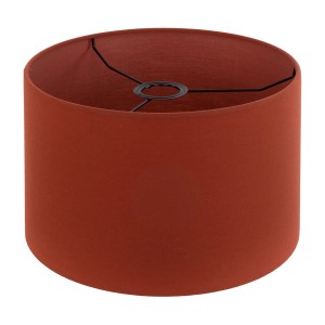 Abażur t.b.t. w kolorze czerwono-brązowym do lamp