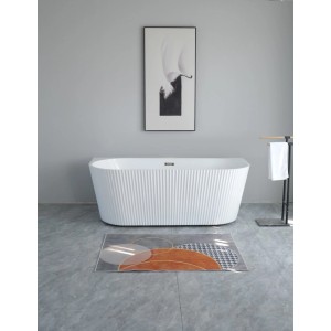 Wanna Pari Plus 170 wolnostojąca biała chrom 170 x 80