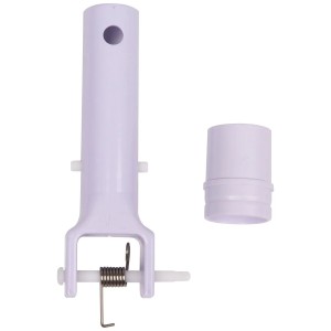 Głowica czyszcząca do basenów ze szczotką i odpowietrznikiem