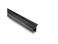 Uszczelka dolna czarna do szyb 7-8 mm 160 cm 1 szt