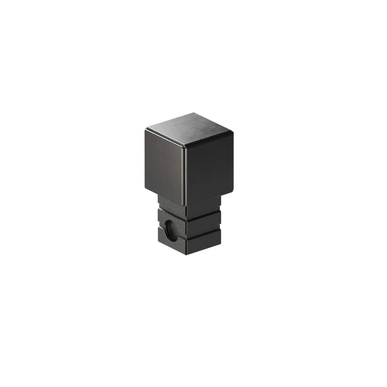 Eviso Narożnik P czarny szczotkowany 10 x 10 mm 2 szt.