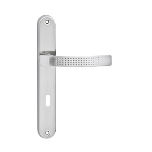 t.b.t. Klamka do drzwi ze stali nierdzewnej z długim szyldem do drzwi wewnętrznych.