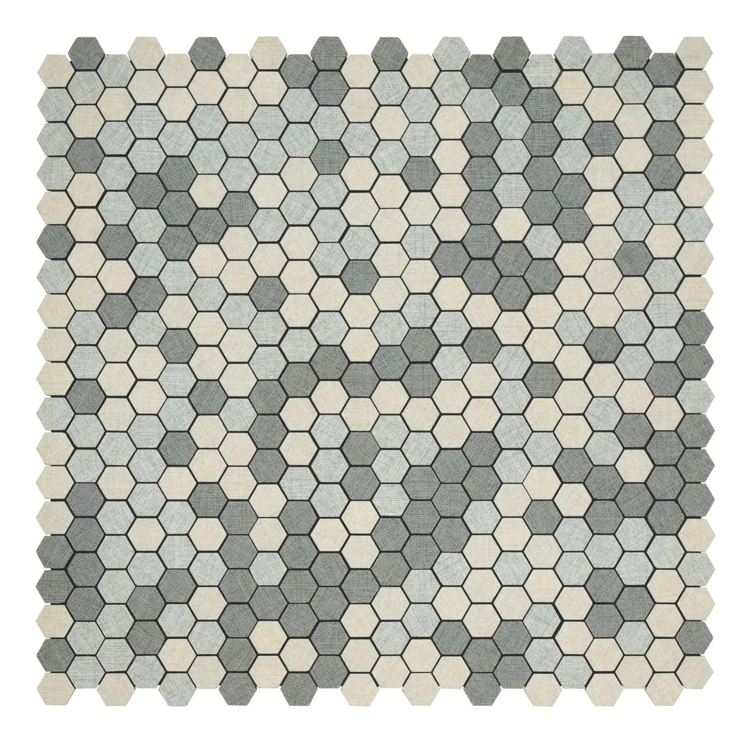 Mozaika ścienna samoprzylepna hexagon Niebieski XS 30,6x30,8