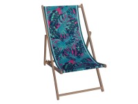 Leżak plażowy TROPICAL zielony