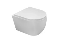 Durasan Miska WC Space bezkołnierzowa biała mini