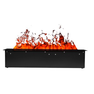 Kominek elektryczny t.b.t. z realistycznymi płomieniami dla przytulnej atmosfery.