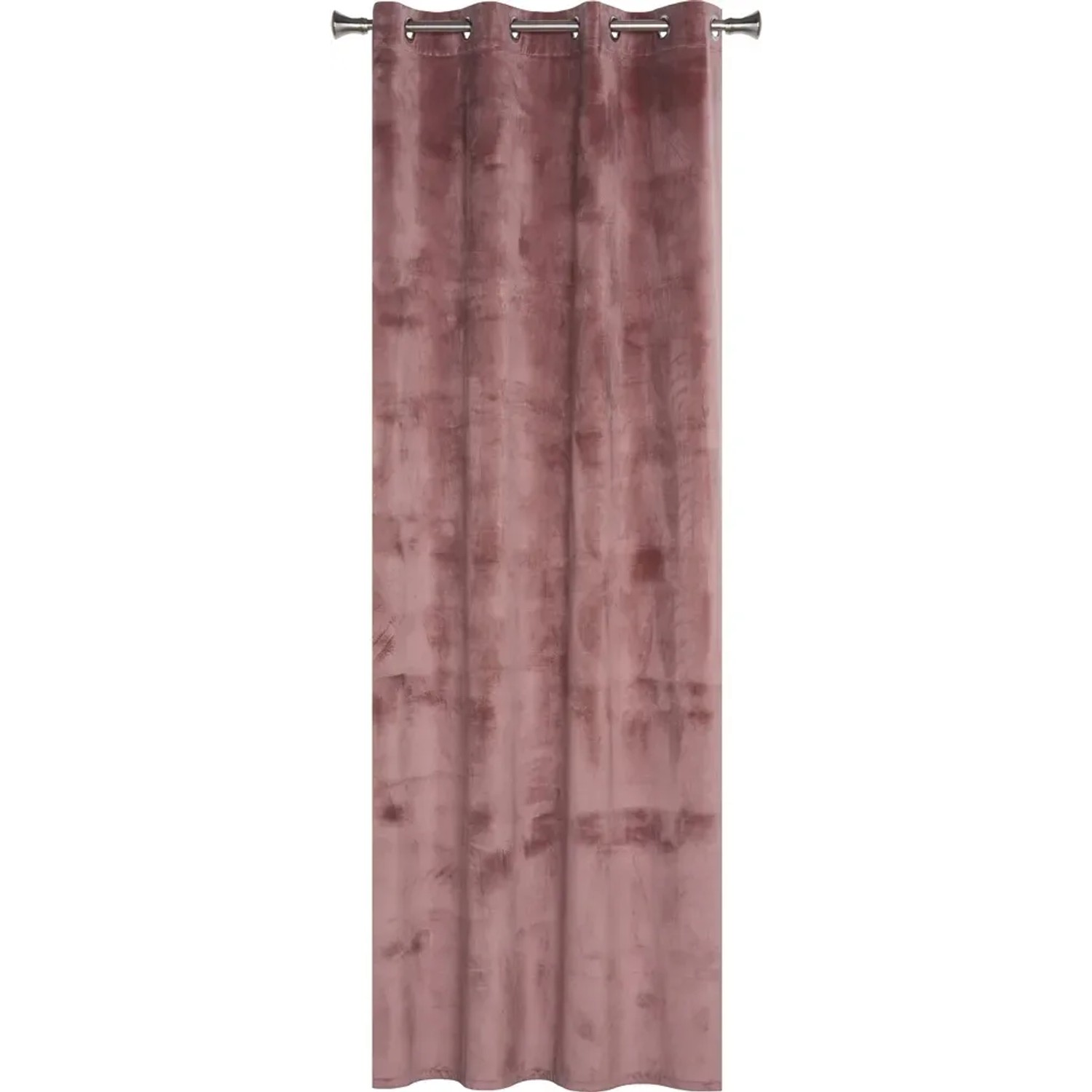Zasłona VELVET na przelotkach 140 x 260 cm wrzosowa