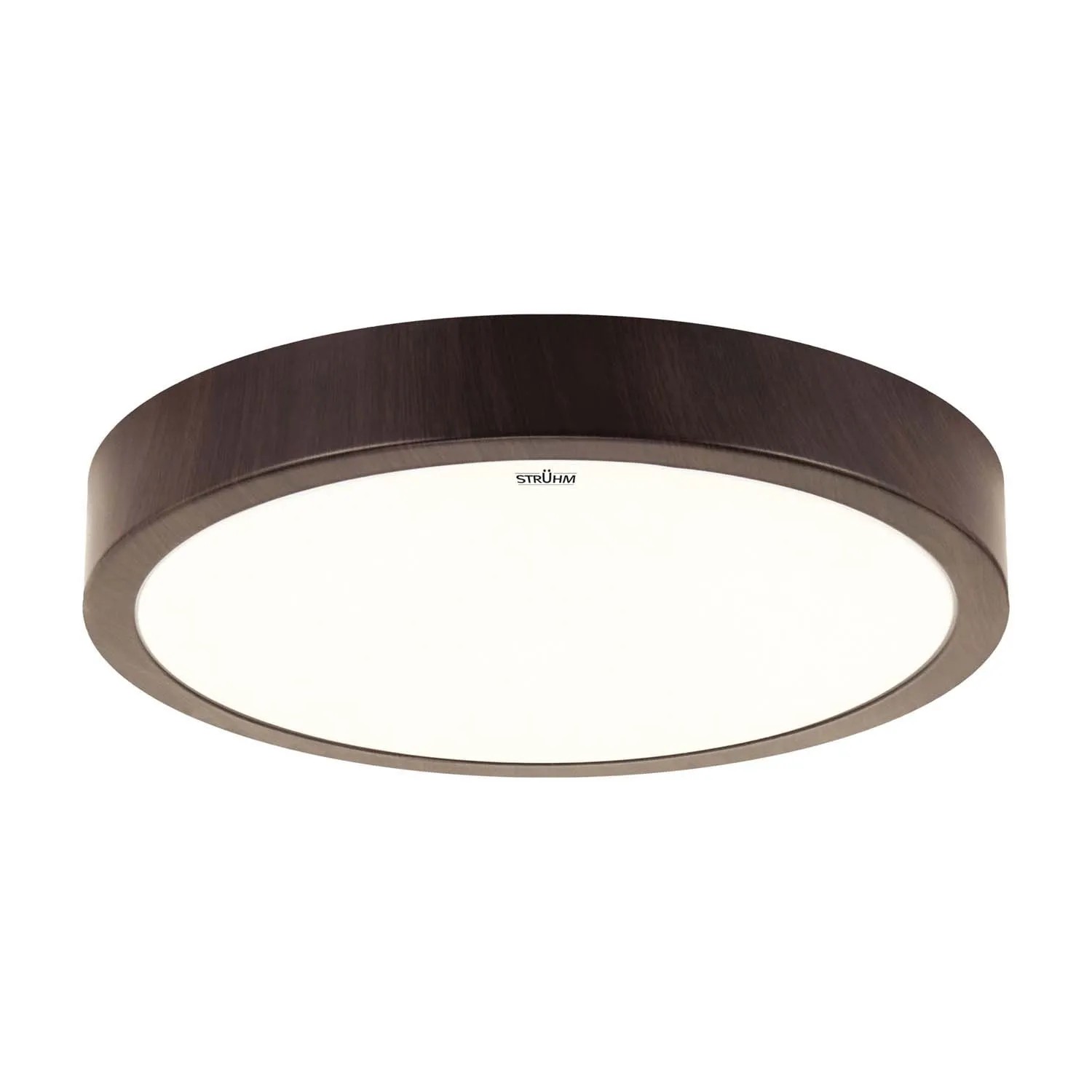 Struhm Plafon okrągły ATUT LED C WENGE 36W 4100K 2520lm IP44 śr. 48cm wenge