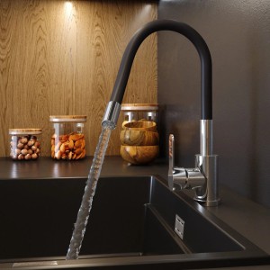 Granitan Bateria kuchenna elastyczna Grado chrom