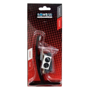 t.b.t. Karnisz w kolorze czarnym, zawiera elementy montażowe.