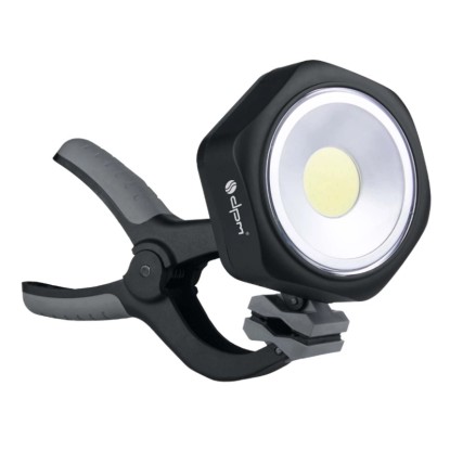 DPM Lampka robocza COB 220lm 4 tryby czarna
