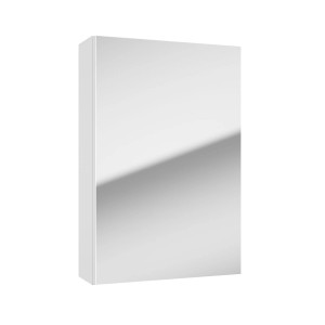 Szafka z lustrem t.b.t., białe wykończenie.