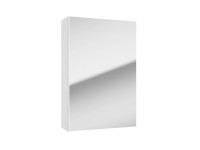 Defra Szafka lustrzana wisząca 1-drzwiowa Twins 40 cm biała