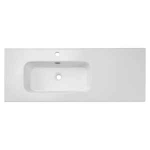 Umywalka Go 2 120L prostokątna wpuszczana 121x46x17