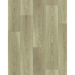 Jasna podłoga PCV imitująca drewno do użytku wewnętrznego.