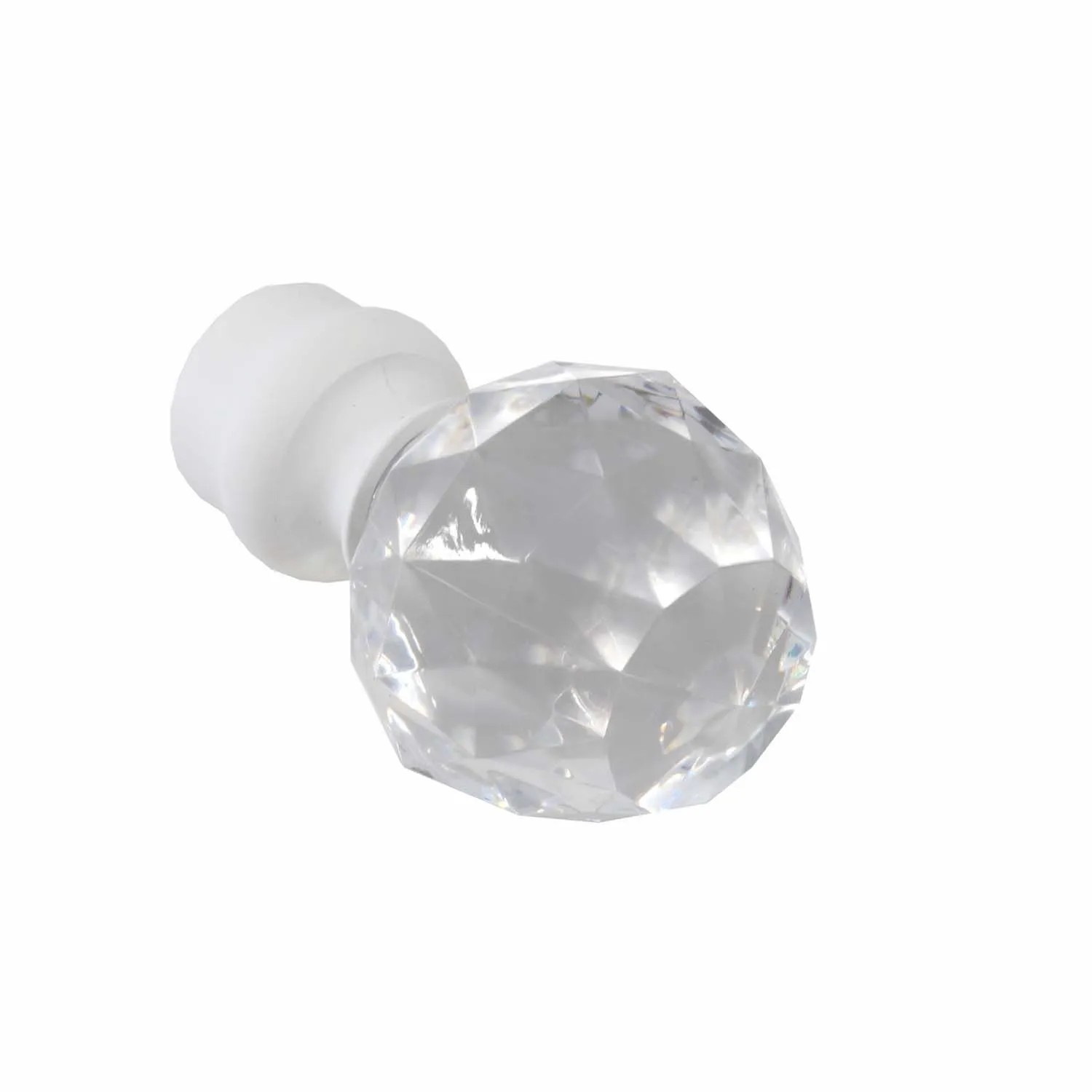 Gardinia Zakończenie FOLK 19mm 2 szt. białe