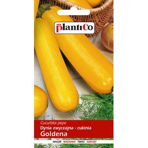 Opakowanie nasion żółtej cukinii 'Goldena'. Uprawiaj własne warzywa z OBI!