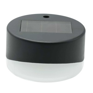 4iQ Kinkiet solarny 1xLED Biały Promyk 0,06W 6500K 2lm IP44 czarna obudowa