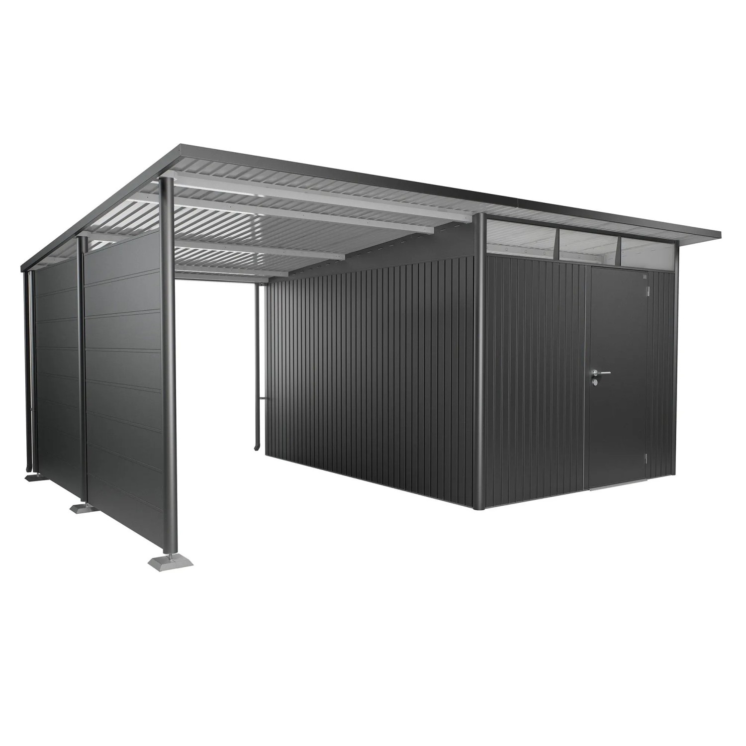 Biohort Panel boczny do dachu bocznego AvantGarde A4, A8, ciemnoszary metalik