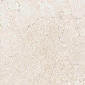 Beżowa płytka podłogowa z delikatnym marmurkowaniem, idealna do salonów.