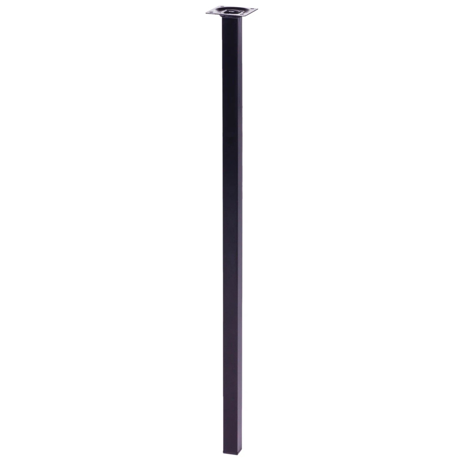 Hettich Noga meblowa czarna 2,4 x 2,4 x 70 cm