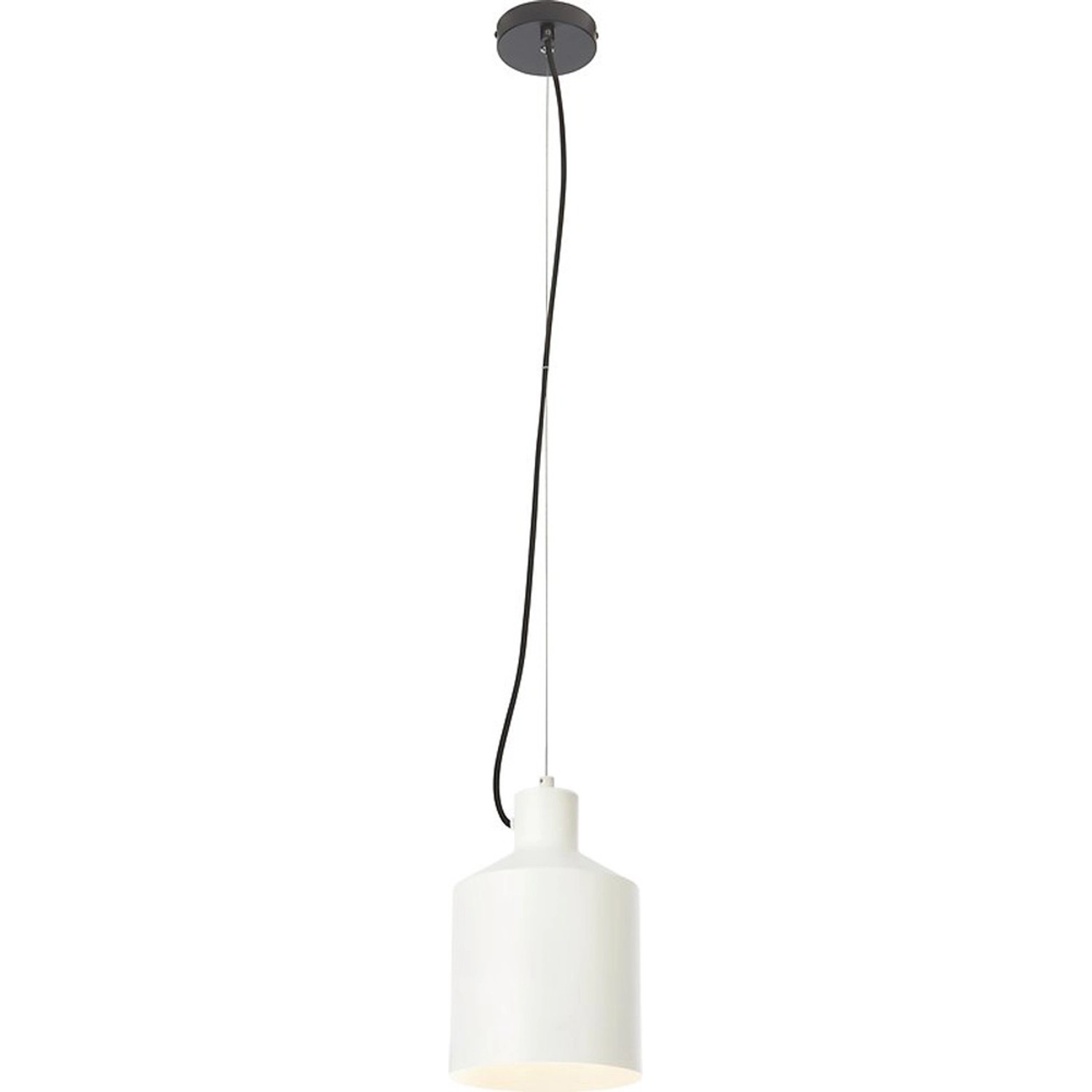 Lampa SINGLE biała mat śr. 16 cm 40W E27