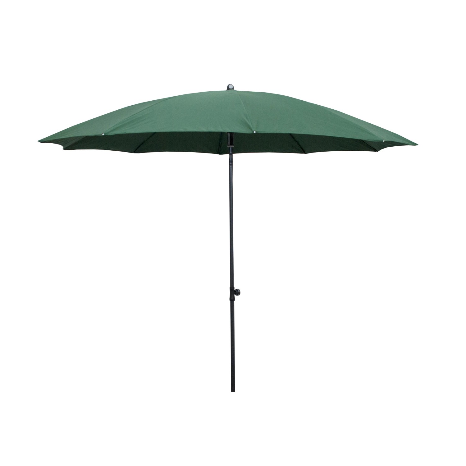 Parasol ogrodowy NASSAU ciemnozielony - śr. 250 cm