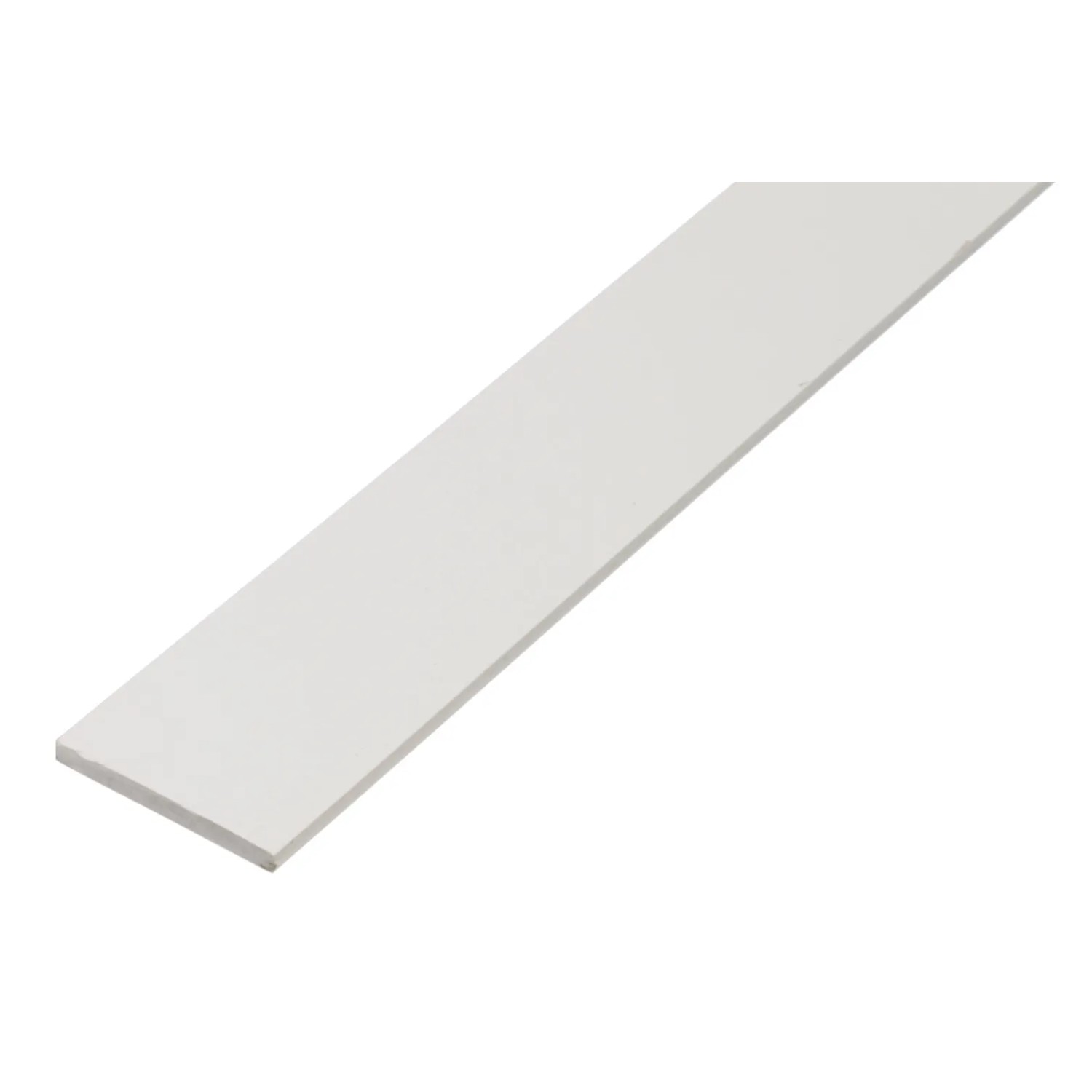 Gust.Alberts Płaskownik PCV biały 25x2 mm 1m