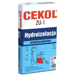CEKOL ZU-1 Hydroizolacja, jednoskładnikowa hydroizolacja do akcesoriów do płytek.