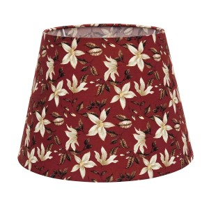 Abażur SCARLET do lampy podłogowej stożek 35 cm czerwony