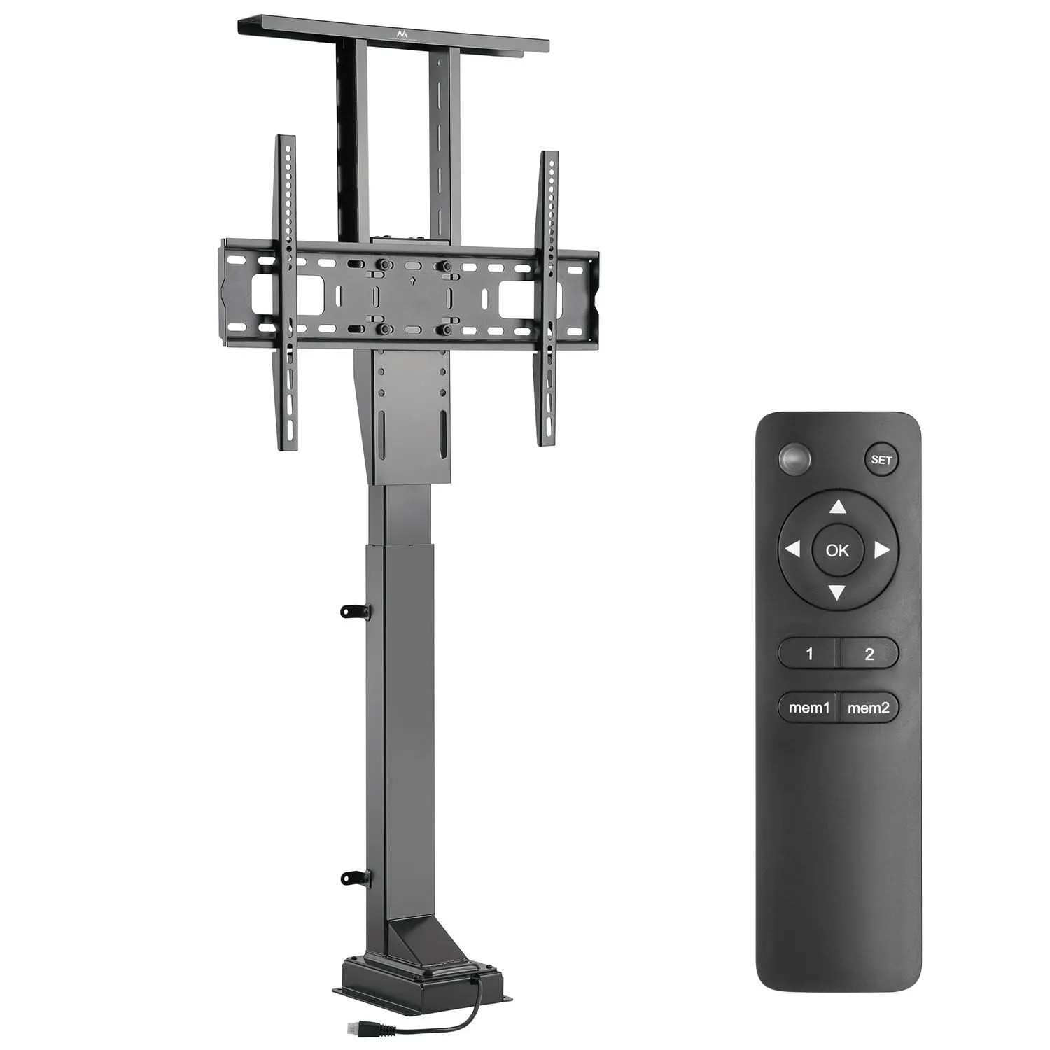 Maclean Uchwyt elektryczny do TV MC-866, wysuwany - 37''-65''