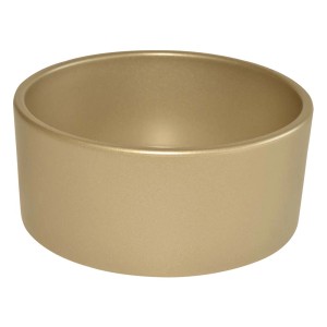 Złota miska na rośliny t.b.t. do roślin domowych i ogrodu.